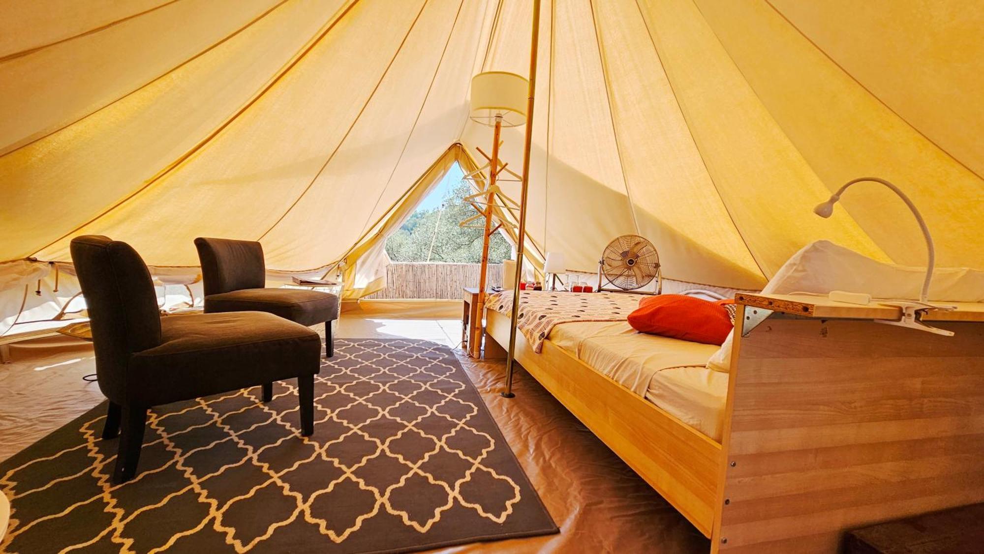 Campo Agave Luxury Tents Sayalonga Εξωτερικό φωτογραφία